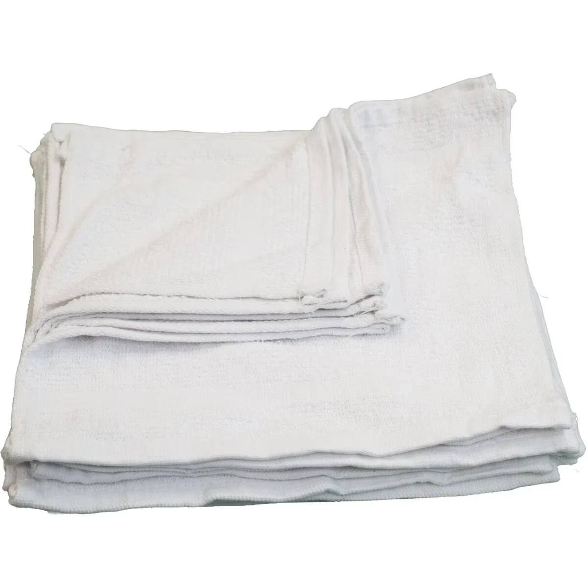 White Terry Cloth Cleaning Rags (Economy Grade)