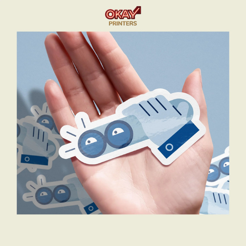 Cut to Shape Permanent Decals 4mil White Vinyl (Permanent Adhesive)