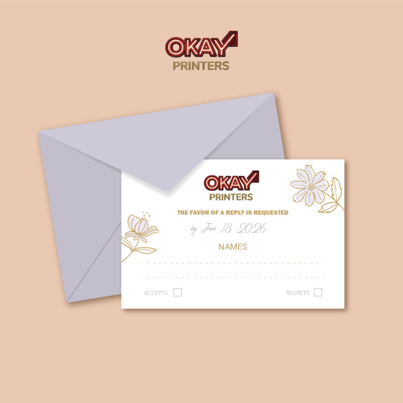 Invitations / Announcements 14pt + UV (High Gloss)