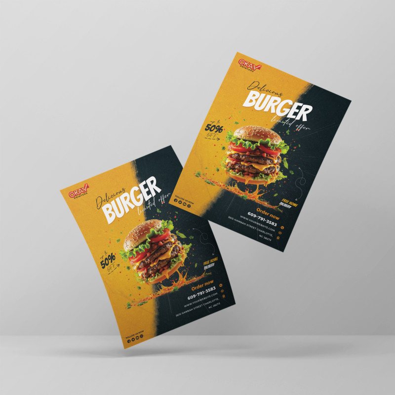 Flyers 100lb Gloss Text