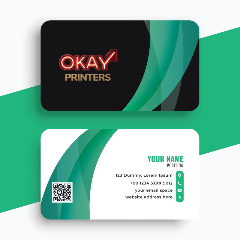 Business Cards (14pt + AQ)