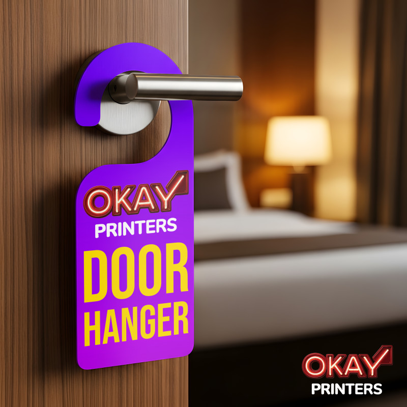 Door Hangers 10% OFF 14pt + Matte Finish