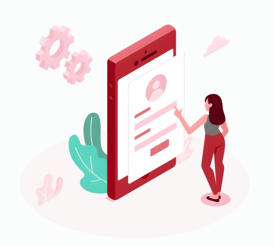 Customer Login Page Image