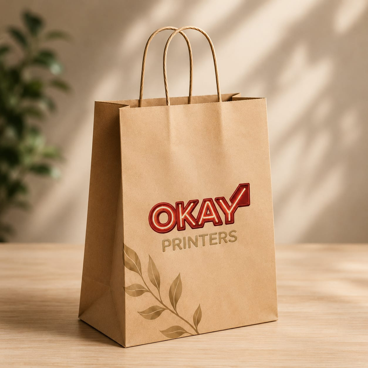 CUSTOM PRINTED PAPER BAGS