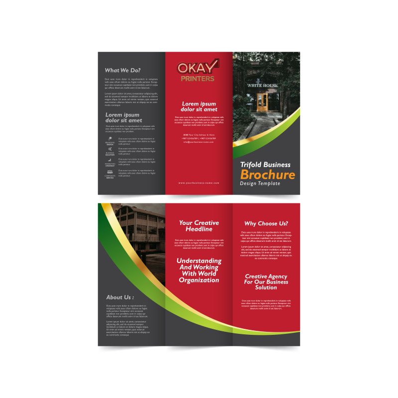 Brochures 100lb + Matte Finish
