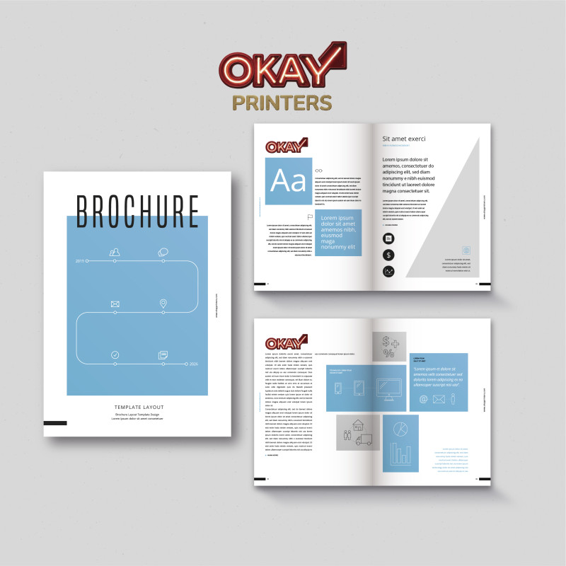 Booklets (8.5" x 11") 80lb Gloss Text