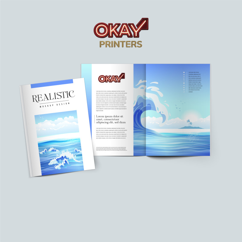 Booklets (8.5" x 5.5") 80lb Gloss Text